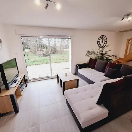 Villa Le Bonheur Est Dans Le Pre. à Saint-Romain-sur-Cher Extérieur photo